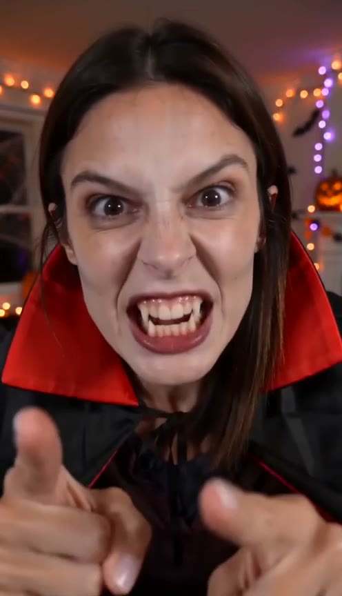 Bad Times Halloween template sample frame